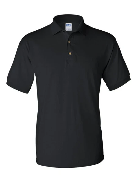 Gildan - DryBlend Jersey Polo - 8800 - Black - Size: 3XL- - GILDAN (1)
