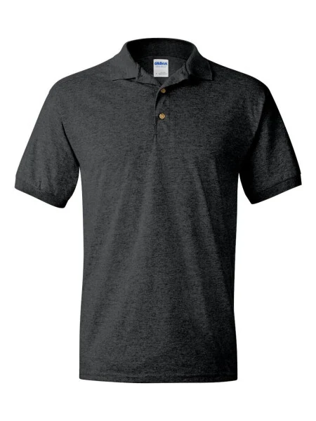 Gildan - DryBlend Jersey Polo - 8800 - Dark Heather - Size: 4XL- - GILDAN (1)