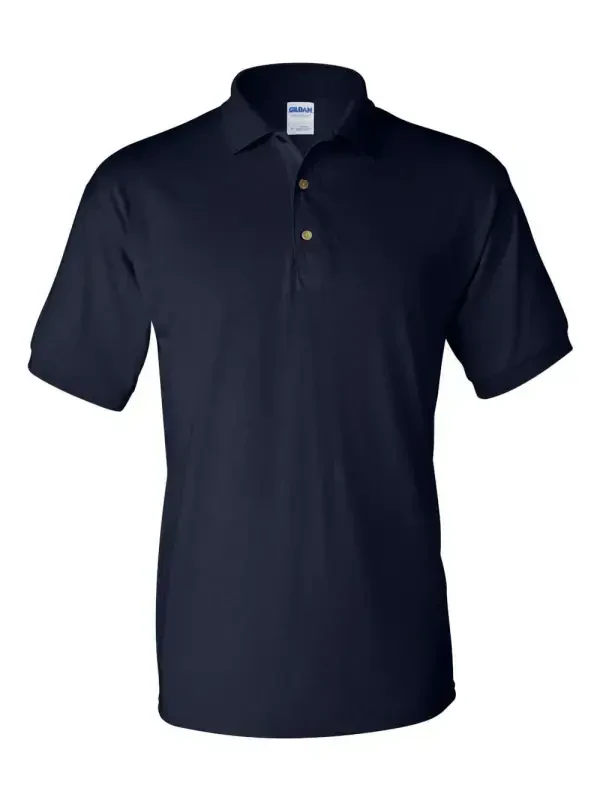 Gildan - DryBlend Jersey Polo - 8800 - Navy - Hajmi: XL - 2