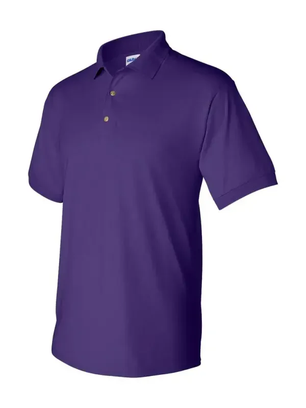 Gildan - DryBlend Jersey Polo - 8800 - Purple - Size: L - 1
