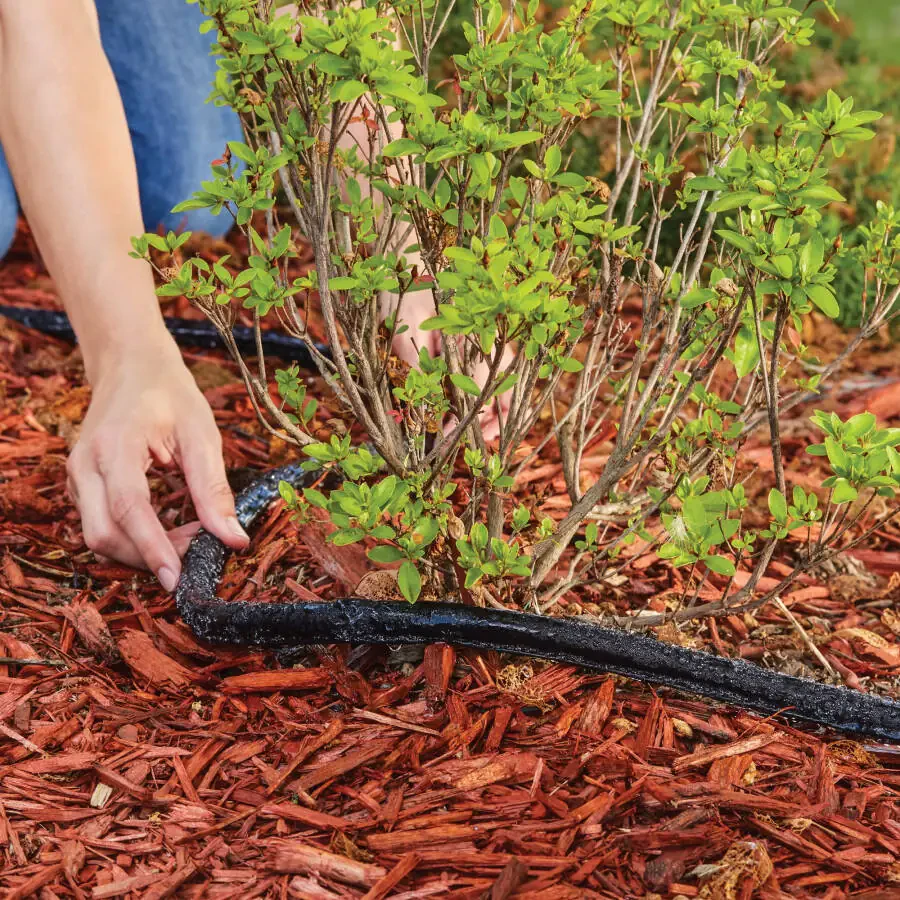 Gilmour Flat Soaker Hose 50', Black, 1 Each, 870501-1002 - 6