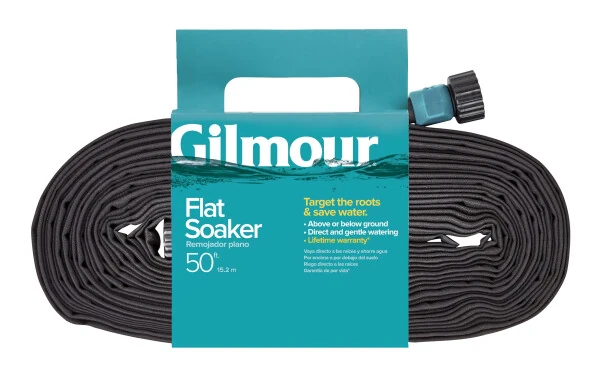 Gilmour Flat Soaker Shlangi 50 ', Qora, 1 dona, 870501-1002 - Modazone