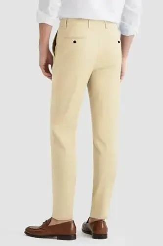 GINGTTO Erkaklar Ko'ylagi Slim Fit Stretch Chino Shimlar Erkeklar uchun - GINGTTO (1)