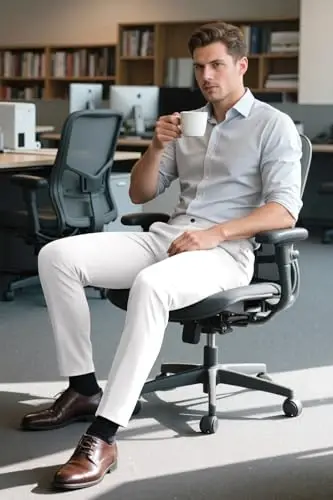 GINGTTO Mens Dress Pants Slim Fit Stretch Chino Pants for Men - 5