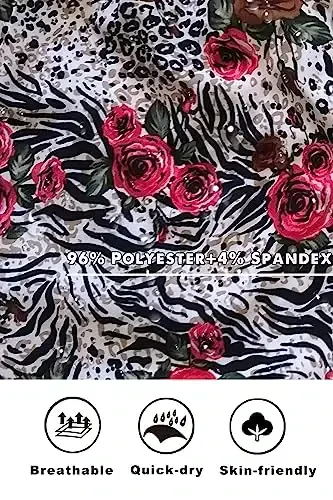 GINGTTO Men's Beach Shorts Bathing Suits with Mesh Lining - 3