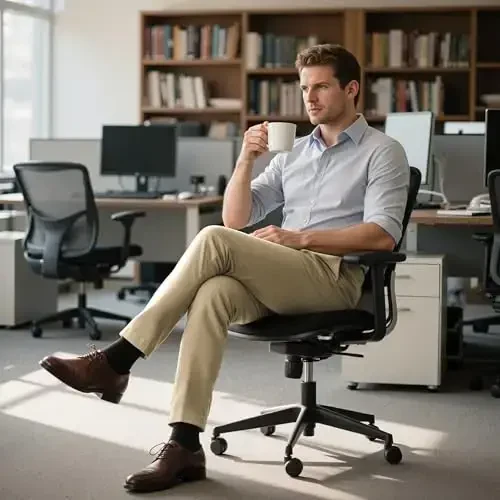 GINGTTO Mens Dress Pants Slim Fit Stretch Chino Pants for Men - 5