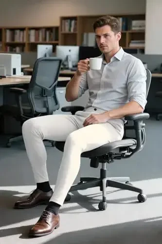 GINGTTO Mens Dress Pants Slim Fit Stretch Chino Pants for Men - 5