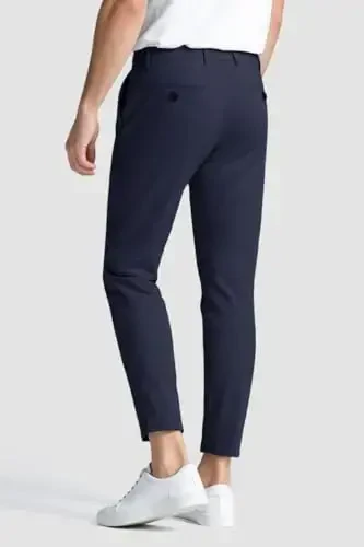 GINGTTO Мужские Брюки Slim Fit Chino Формальные - MODAZONE (1)