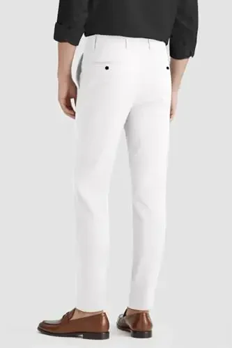 GINGTTO Мужские брюки Slim Fit Stretch Chino для мужчин - MODAZONE (1)