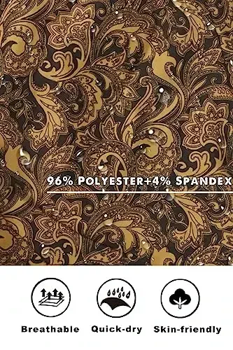 GINGTTO Мужские Пляжные Шорты Купальные Костюмы с Сетчатой Подкладкой - 3