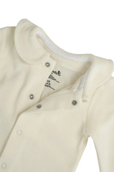 Girl Baby 3-Piece Jumpsuit Set - Cream - GAMBINO (1)