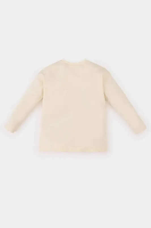 Girl Baby Bicycle Neck Floral Long Sleeve T-shirt E2951A525SP - 3