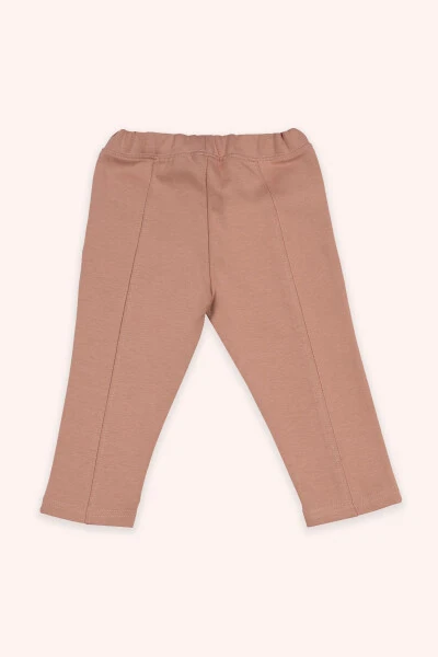 Girl Baby Elastic Waist Rose Pant-019 - PANÇO (1)