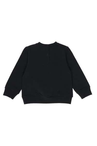 Girl Baby Embroidery Detailed Black Sweatshirt - Modazone (1)