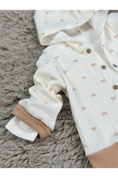 GIRL BABY HEART PATTERNED 3-PIECE SET - 7