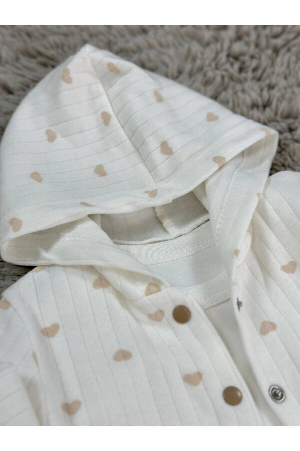 GIRL BABY HEART PATTERNED 3-PIECE SET - 8