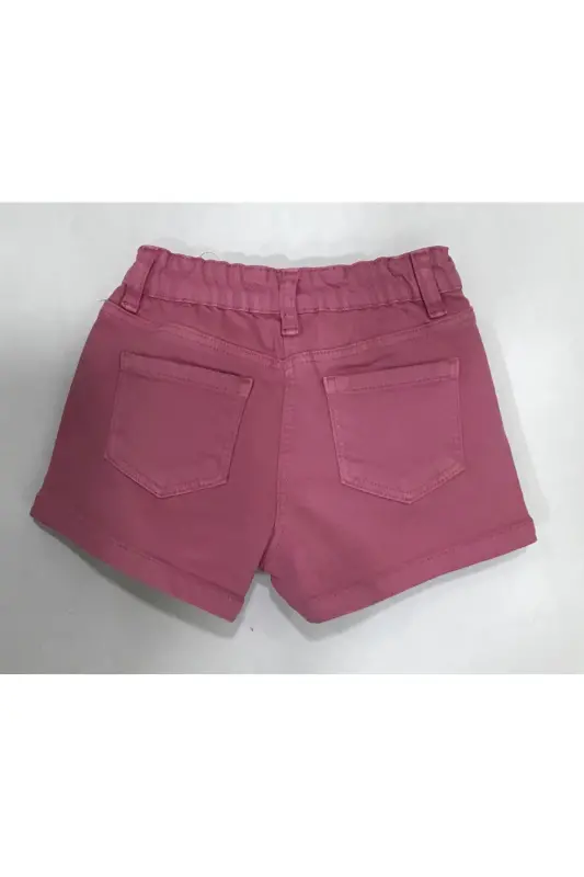 GIRL BABY JEAN SHORT SKIRT-PINK - 7