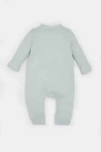 Girl Baby Newborn Snap Long Sleeve Romper E2383A525SP - 4