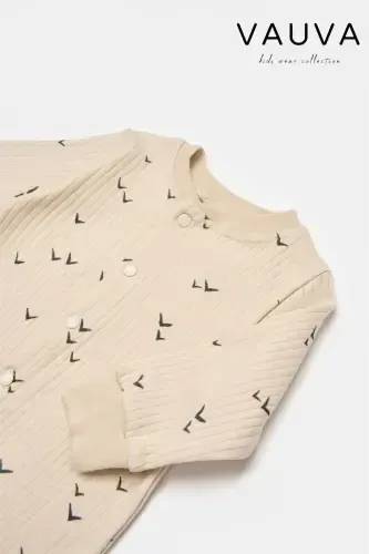 Girl Boy Baby Jumpsuit - 3-24 Months - Seasonal Jumpsuit with Hat-BROWN - 3