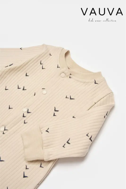 Girl Boy Baby Jumpsuit - 3-24 Months - Seasonal Jumpsuit with Hat-BROWN - 3