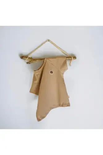 Girl & Boy Basic T-Shirt Kuki04-beige - 5