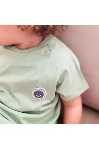 Girl & Boy Basic T-Shirt Kuki04-khaki - Modazone (1)