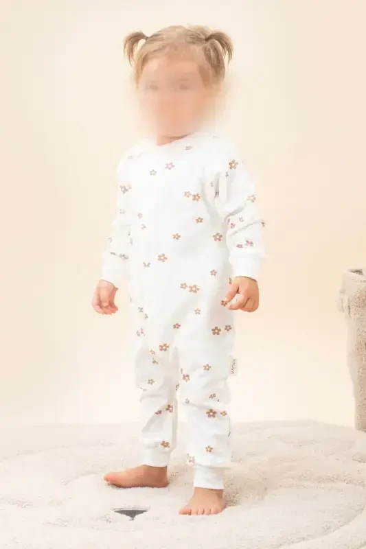 Girl Boy Printed Baby Kids Jumpsuit Seasonal Long - 1