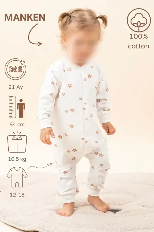 Girl Boy Printed Baby Kids Jumpsuit Seasonal Long - 2