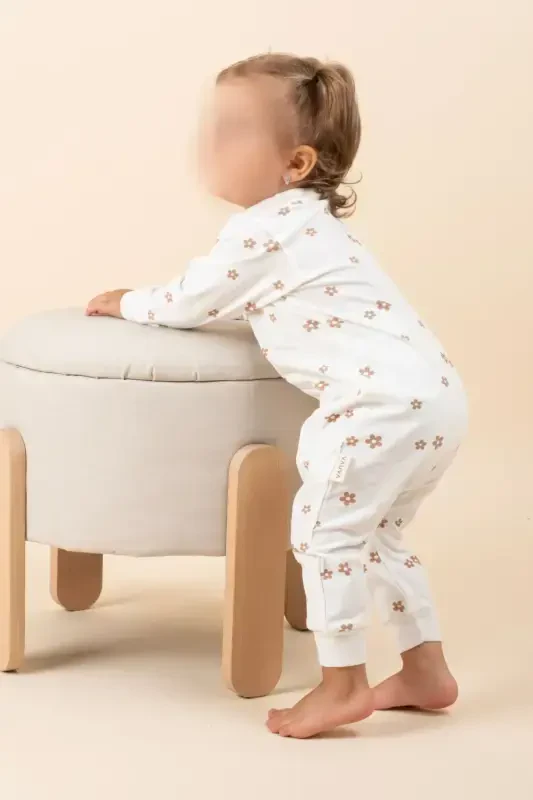 Girl Boy Printed Baby Kids Jumpsuit Seasonal Long - 4