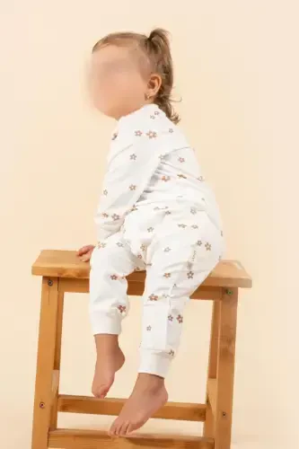 Girl Boy Printed Baby Kids Jumpsuit Seasonal Long - 5