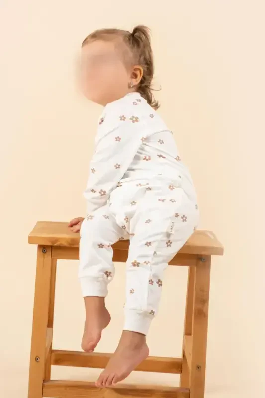 Girl Boy Printed Baby Kids Jumpsuit Seasonal Long - 5