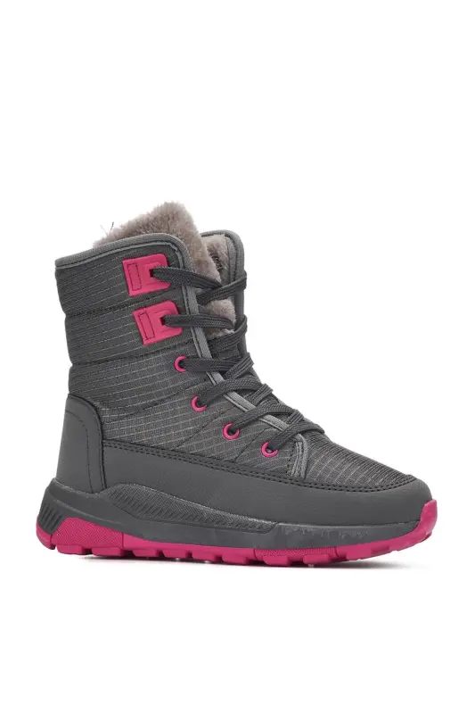 Girl Child Boot - grey-pink - 1