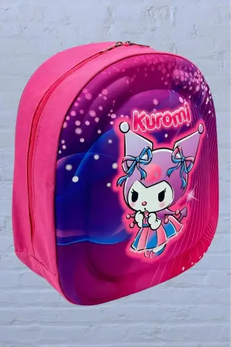 Girl Child Kindergarten Nursery 3d Embossed Eva Printed 2-6 Age Daily School and Backpack-Kromi - TEZZGELSIN (1)