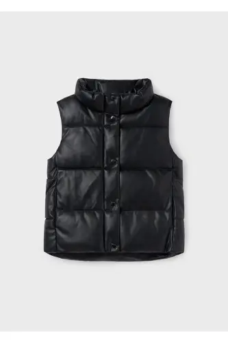 Girl Child Padded Vest_mnvs7316-black - MAYORAL (1)