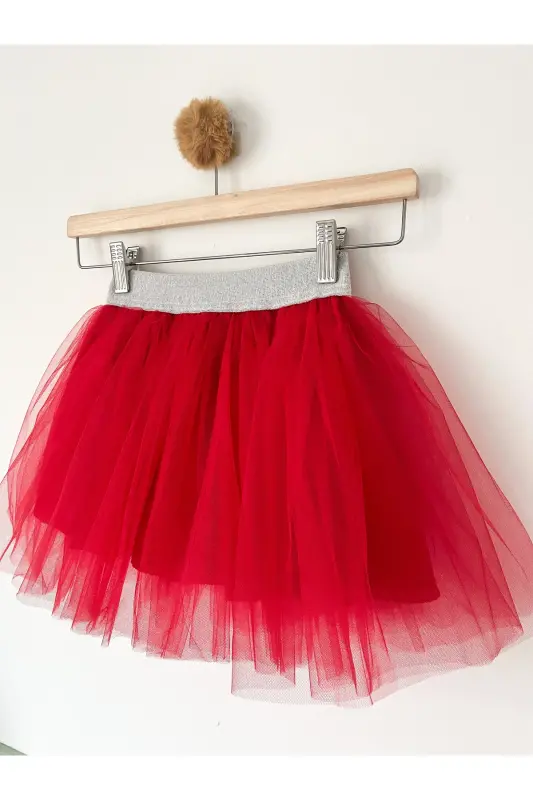 Girl Toddler Lined Fluffy Tutu Skirt, 23rd April Birthday Tutu Skirt - 2