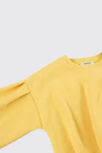 Girl Yellow Sweatshirt - 1