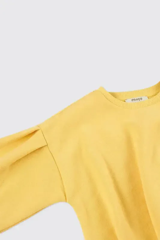 Girl Yellow Sweatshirt - PANÇO