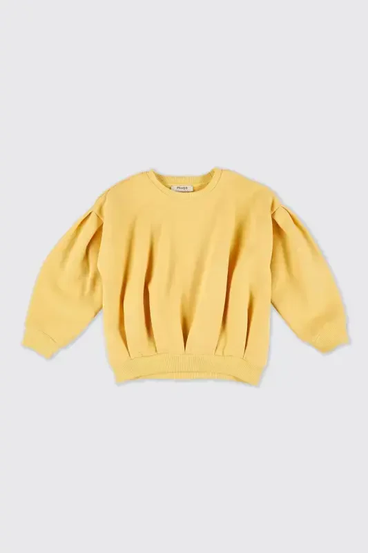 Girl Yellow Sweatshirt - 3