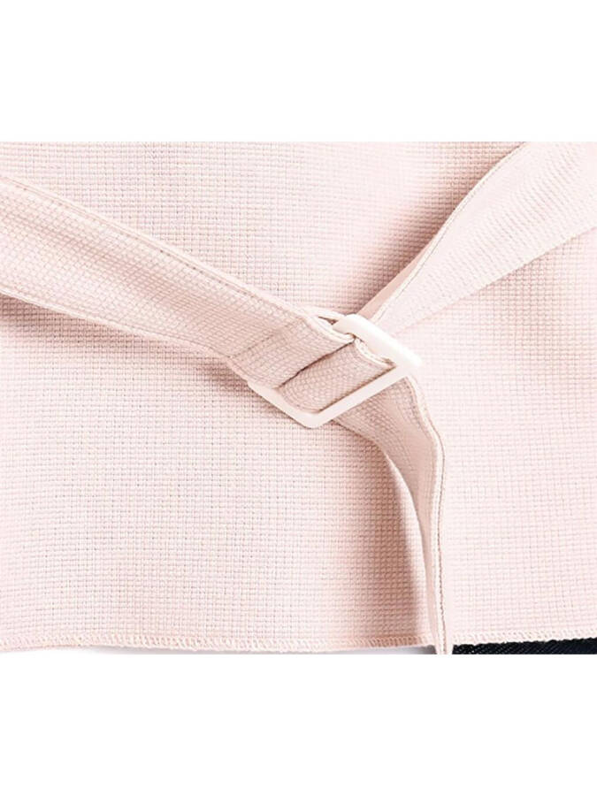 Girls' 100% Cotton Waffle Waistband Blouse - 4