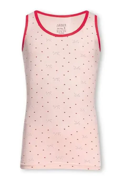 Girls' 3-Pack Thick Strap Stretch Vests Colorful - 6