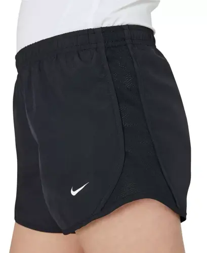 Girls' 7-16 Dri-Fit Tempo Running Shorts - Black - 4