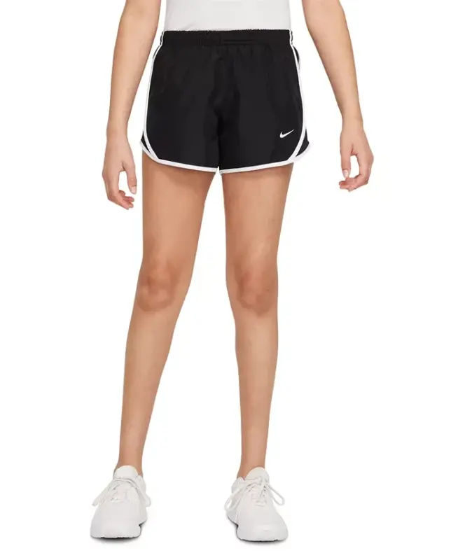 Girls' 7-16 Dri-Fit Tempo Running Shorts - Black - 6