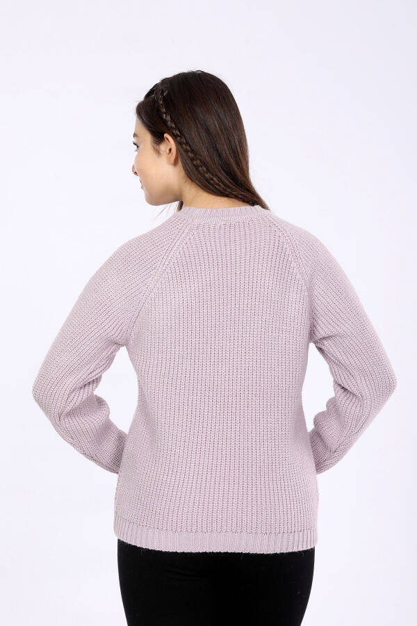 Girls' Basic Tricot Sweater (4-13 Years) - 4