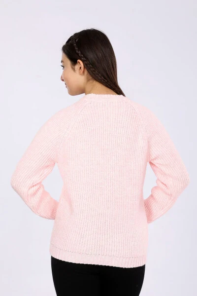 Girls' Basic Tricot Sweater (4-13 Years) - 4