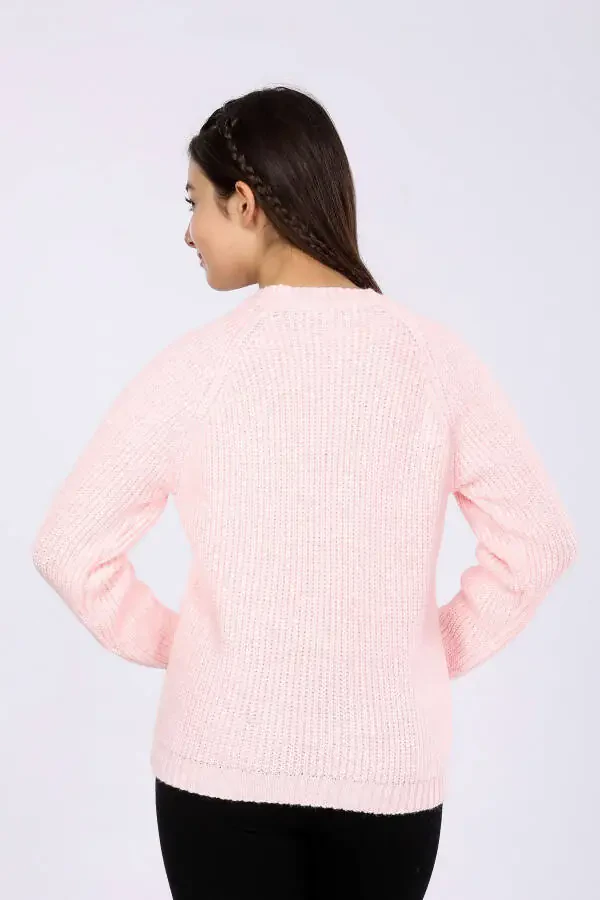 Girls' Basic Tricot Sweater (4-13 Years) - 4