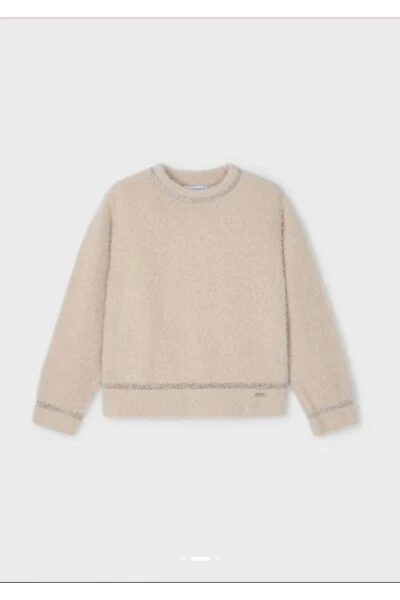 Girls' Beige Sweater 4353 - MAYORAL (1)