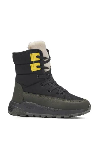 Girl's Boot - khaki-black 