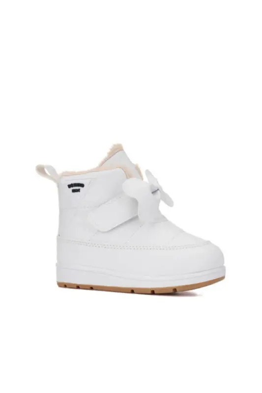 GIRL'S BOOT - WHITE - ARZEN BEBE