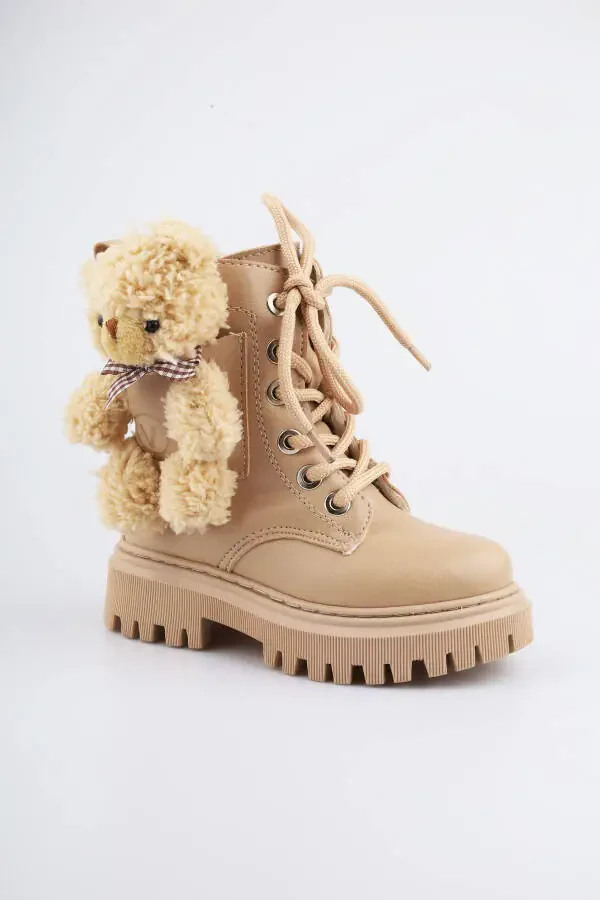 Girls' boots, fleece lined, orthopedic, fur lined. - 5
