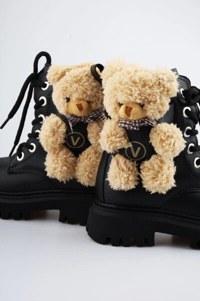 Girls' boots, warm, orthopedic, fur lined. - MOON GLOW (1)